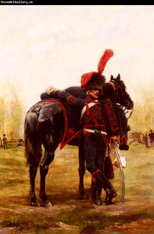 Edouard Detaille Artillerie a cheval de la Garde Imperiale